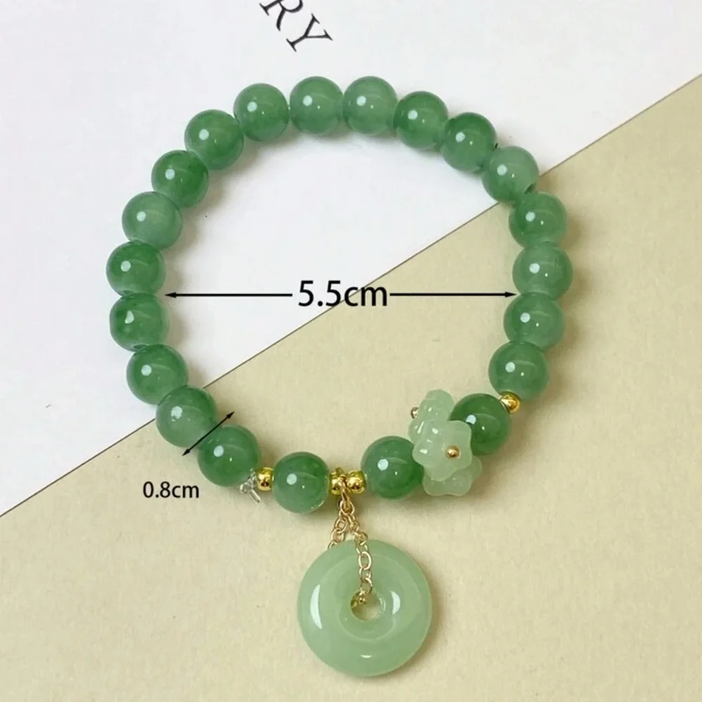 JADE ANGIE STATEMENT BRACELET